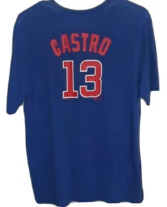 MLB Chicago Cubs #13 Starlin Castro Jersey Shirt. Youth Large. - Picture 1 of 2