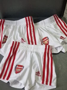 3 X ARSENAL Adidas Baby Short Size 3 - 6 months  - Picture 1 of 8