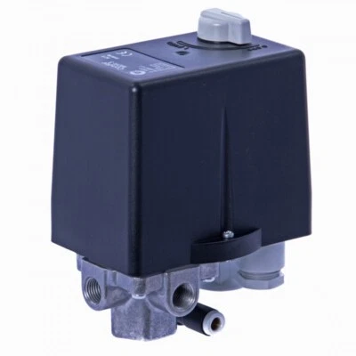 Druckschalter Condor MDR 3 für Kompressor MDR-3/11 400V 6,3A 8-10bar 3x1/4 1x3/8