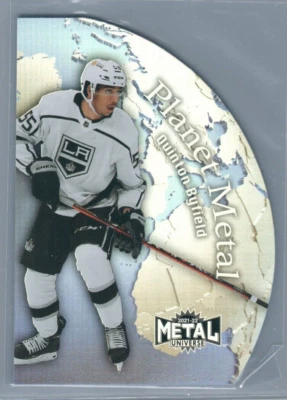 2021-22 Skybox Metal Universe Planet Metal Quinton Byfield Rookie Card PM-4 - Image 1 of 3