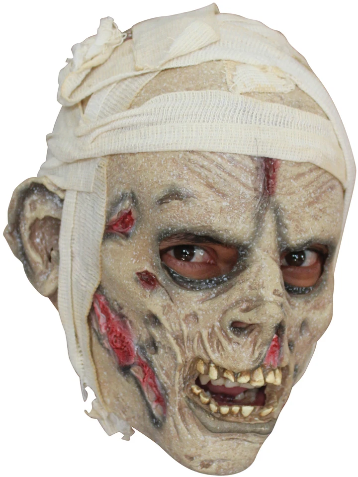Child's Mummy Latex Mask - Ghoulish - Image 1 of 1