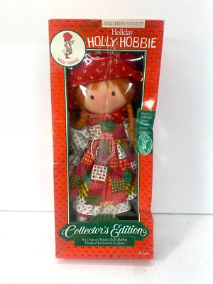 Special Collector Edition Holiday Holly Hobbie 1988 with Ornament - Image 1 of 4