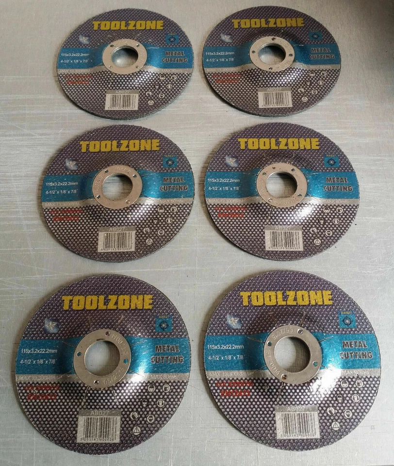 115mm 4.5" Metal Masonry Depressed Angle Grinder Cut Off Disc Blades Stone Steel - Image 1 of 1