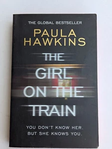 La chica del tren de Paula Hawkins tapa dura GC thriller dramático usado - Imagen 1 de 11