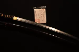 Wakizashi Japanese antique sword 49.4cm blade Mumei Edo era koshirae - Picture 1 of 19
