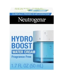Neutrogena Hydro Boost Water Cream Fragrance Free Extra Dry Skin 1.7 OZ (50 ML)