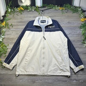 Fairport Jacket Size Medium Mens Lined Rain Windbreaker Fairport New York - Picture 1 of 21
