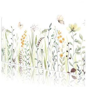 Butterfly Green Plant Desk Mat for Keyboard and Mouse Desk Pad 31.5x15.7 inch - Picture 1 of 6