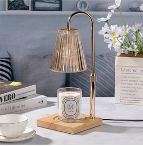 Candle Warmer Lamp, with 2 Bulbs,Timer & Dimmer,Adjustable - Picture 1 of 6
