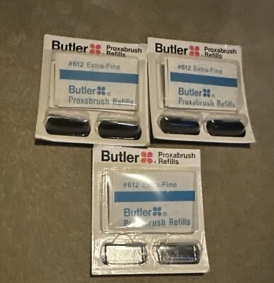 Recambios para cepillo de goma mayordomo #612 cilíndrico #3 paquetes.  De 2 precintados Foto 1 de 4