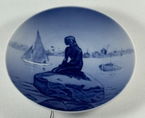 Plato Sirenita Royal Copenhagen Plato Pared Langelinie 4356 Dinamarca - Imagen 1 de 11