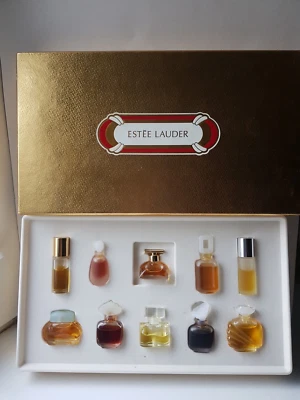 Extraits- Collection Estee Lauder Delux Small Wonders, Knowing, Cinnabar, Azuree - Bild 1 von 4