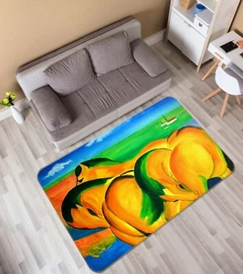 3D Wiese Pferd NMN2145 Spiel Teppich Mat Elegant Foto Teppich Eve 2023 - Bild 1 von 5