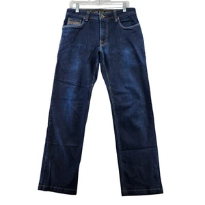 Prana Breathe Born From The Experience Breathe Jeans Men's Sz 34x31.5 Tag 32x32 - Picture 1 of 11