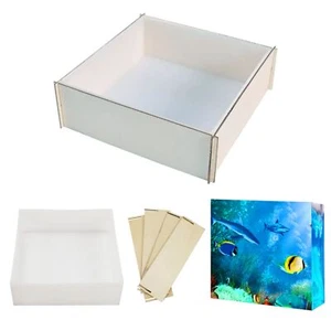 Square Silicone Molds for Resin, 5.8 Inch Large Resin Molds, Epoxy Resin Mold... - Picture 1 of 7