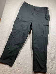 Original Gear Cargohose Herren Large Regular schwarz Ripstop Gorpcore Utility - Bild 1 von 17