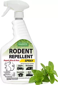 Peppermint Oil Mice & Rodent Repellent Spray for House and Car Engines, Humane M - Picture 1 of 12
