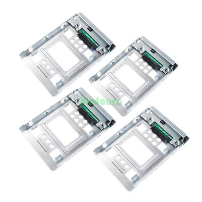 4x 2,5 Zoll SSD auf 3,5 Zoll SATA Festplatten HDD Adapter Caddy 654540-001für HP - Bild 1 von 4