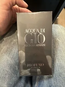 ACQUA DI GIO PROFUMO PARFUM 125ml/4.2oz GIORGIO ARMANI SEALED DISCONTINUED - Picture 1 of 8