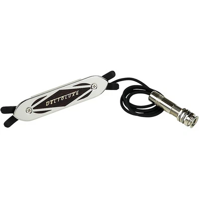 Pastilla de orificio de sonido acústico Gretsch Deltoluxe cromada Foto 1 de 4