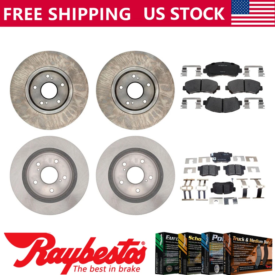 Передние задние тормозные диски и керамические тормозные колодки для Suzuki Kizashi 2010-2013 годов выпуска - Изображение 1 из 4