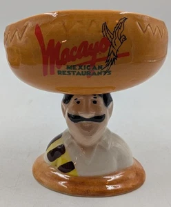 Vintage 1989 Macayo’s Restaurant Señor Bob Keramik Margarita Glas Arizona Salsa - Bild 1 von 7