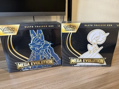 Pokémon Mega Evolution Elite 教练盒 ETB * 2 件套全新未拆封* — 第 1/4 张图片
