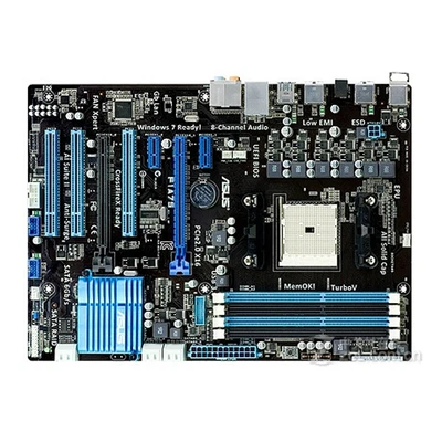 ASUS F1A75 Motherboard Socket FM1 AMD A75 DDR3 ATX - Image 1 of 3