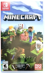 AUTHENTIC NINTENDO SWITCH "MINECRAFT" GAME CARTRIDGE IN THE ORIGINAL CASE - Picture 1 of 2