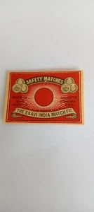 Sun India Matchbox Label Lot 6 - Picture 1 of 1