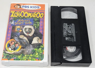 Zoboomafoo - Zoboos Scary Tails (VHS, 2001, Clamshell) Tested (Pics) PBS Kids  - Image 1 of 4