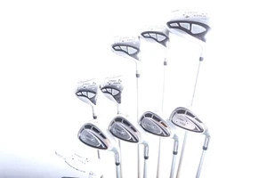 Tour Edge Lady Edge Silver/Teal 10-Piece 1W-7W, 8-SW, Putter Set RH Ladies - Picture 1 of 12