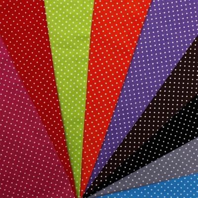 Stoff Meterware Tupfen Punkte 2 mm Bekleidung Deko Bettwäsche Kissen Gepunktet - Bild 1 von 4