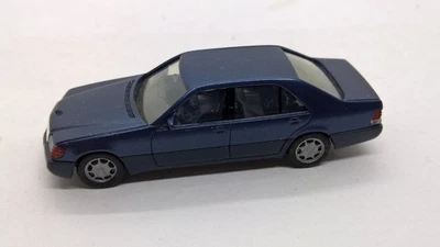 Herpa Mercedes MB 600 SEL W140 dunkelblaumetallic (78) - Bild 1 von 3
