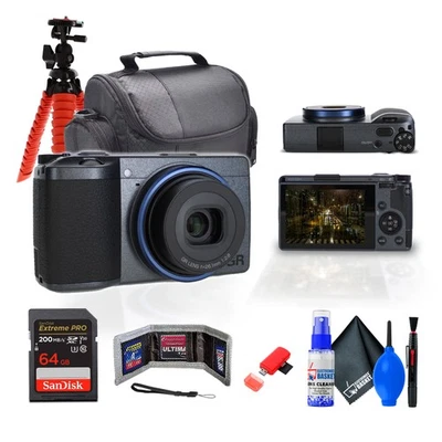 Paquete de cámara digital Ricoh GR IIIx Urban Edition con accesorios Foto 1 de 4