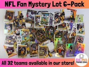 NFL Team Fan Mystery Card 6er Pack: Pittsburgh Steelers - Bild 1 von 3