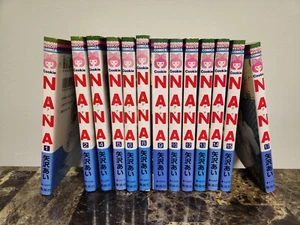NANA Comic Set Incomplete Mixed Titles Manga Comics Ai Yazawa Japanese Version - Picture 1 of 11