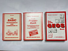 Commodore C64 - Das große Floppy-Buch / BASIC Trainigsbuch / Das große GEOS Buch