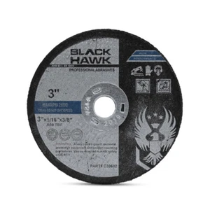 100 Pack - 3" x 1/16" x 3/8" Reinforced Cut-Off Wheels Die Grinder Cutting Discs - Picture 1 of 5