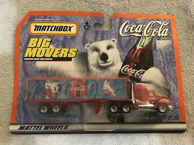 1999 Matchbox Big Movers COCA-COLA  MACK Tactor Trailer HO Scale 1/87 - Image 1 of 4