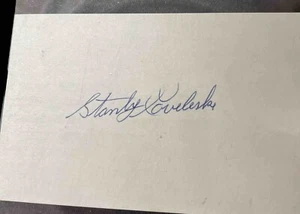 Stanley Coverslip Cut Auto Jsa Cert - Picture 1 of 3