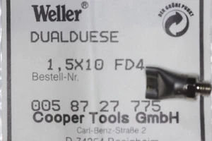Boquilla dual Weller 10x1,5 mm FD4 005872775 - Imagen 1 de 1