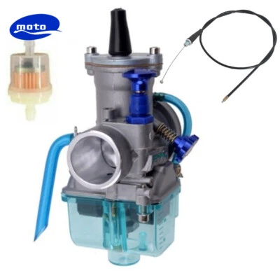 Carburador de carreras de alto rendimiento para cable de acelerador PWK32 Yamaha YZ85 YZ80 125 Foto 1 de 4