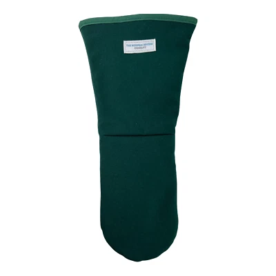 THE NORFOLK SEWING COMPANY Oven Gauntlet - Green Premium Grade Oven Mitt 17 Inch with Steam/Grease Barrier