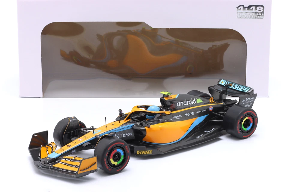 Lando Norris McLaren MCL36 #4 3rd Emilia Romagna GP Formel 1 2022 1:18 Solido - Bild 1 von 1