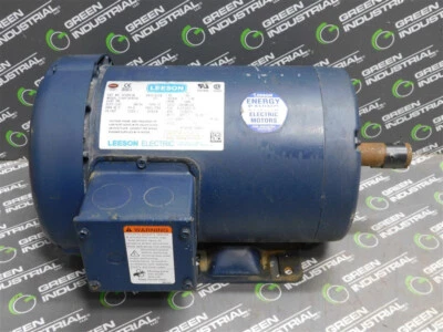 Motor eléctrico Leeson 121095,00 2 HP usado 1440 rpm 220/380/440 V 1,15 S.F. Foto 1 de 4