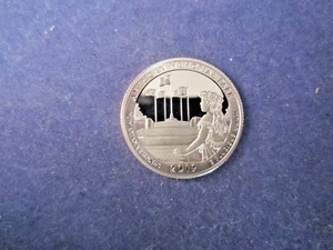 2019 S SILVER Quarter MEMORIAL PARK Mirror Proof NORTH MARIANA ISLANDS - Bild 1 von 4