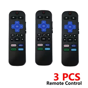 Confezione da 3 telecomando di ricambio per TV Onn TCL ELEMENTO HISENSE Roku - Foto 1 di 7