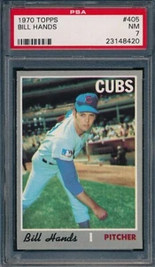 1970 Topps Set Break # 405 Bill Hands PSA 7 *OBGcards* - Picture 1 of 2