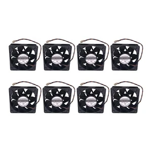 8 pcs Cooling Fan  4 pin fits Antminer S19 S9 V9 L3+ D3 D5 S11 S11 T17 Z15 Z11 - Picture 1 of 1